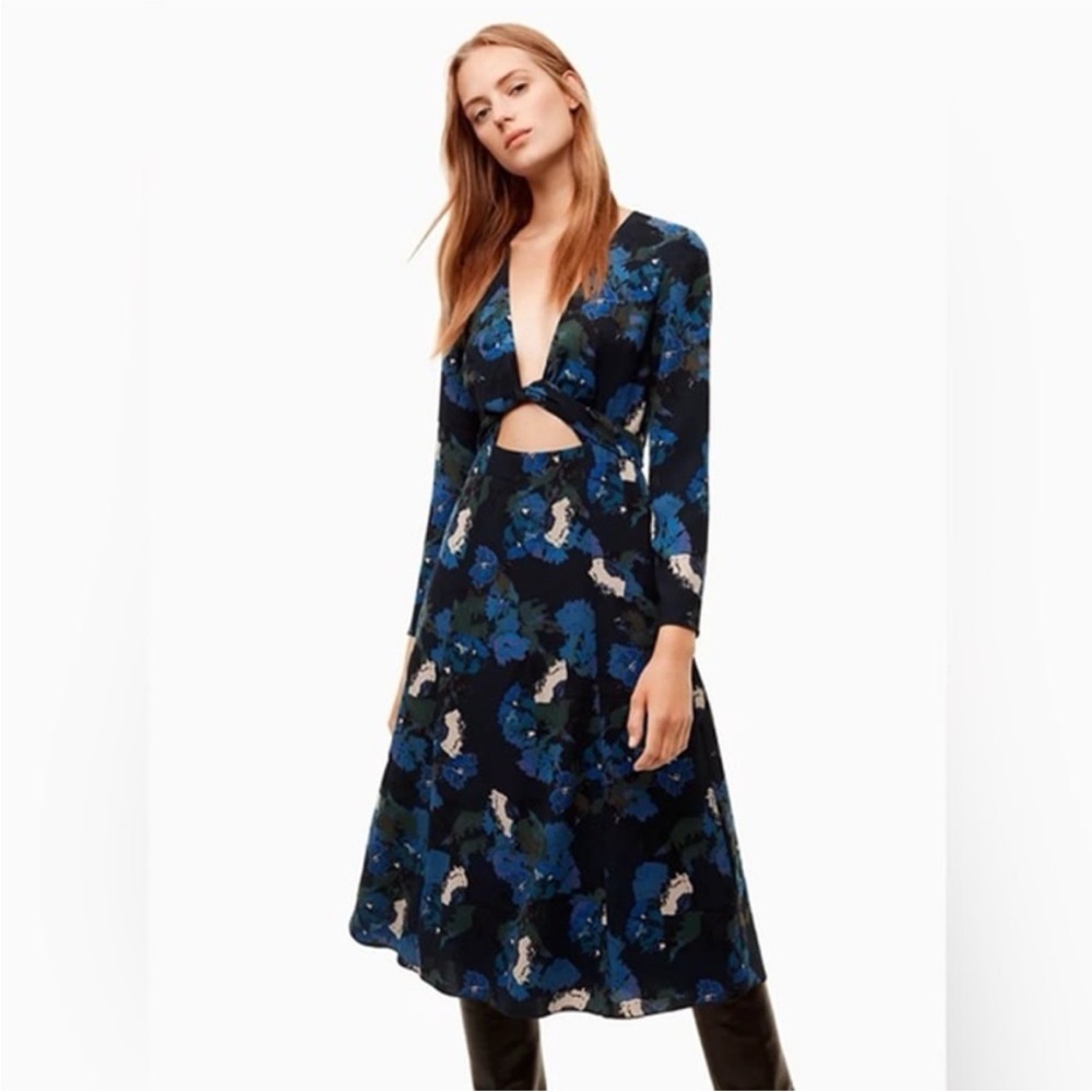Aritzia Wilfred Aubagne midi dress size 0